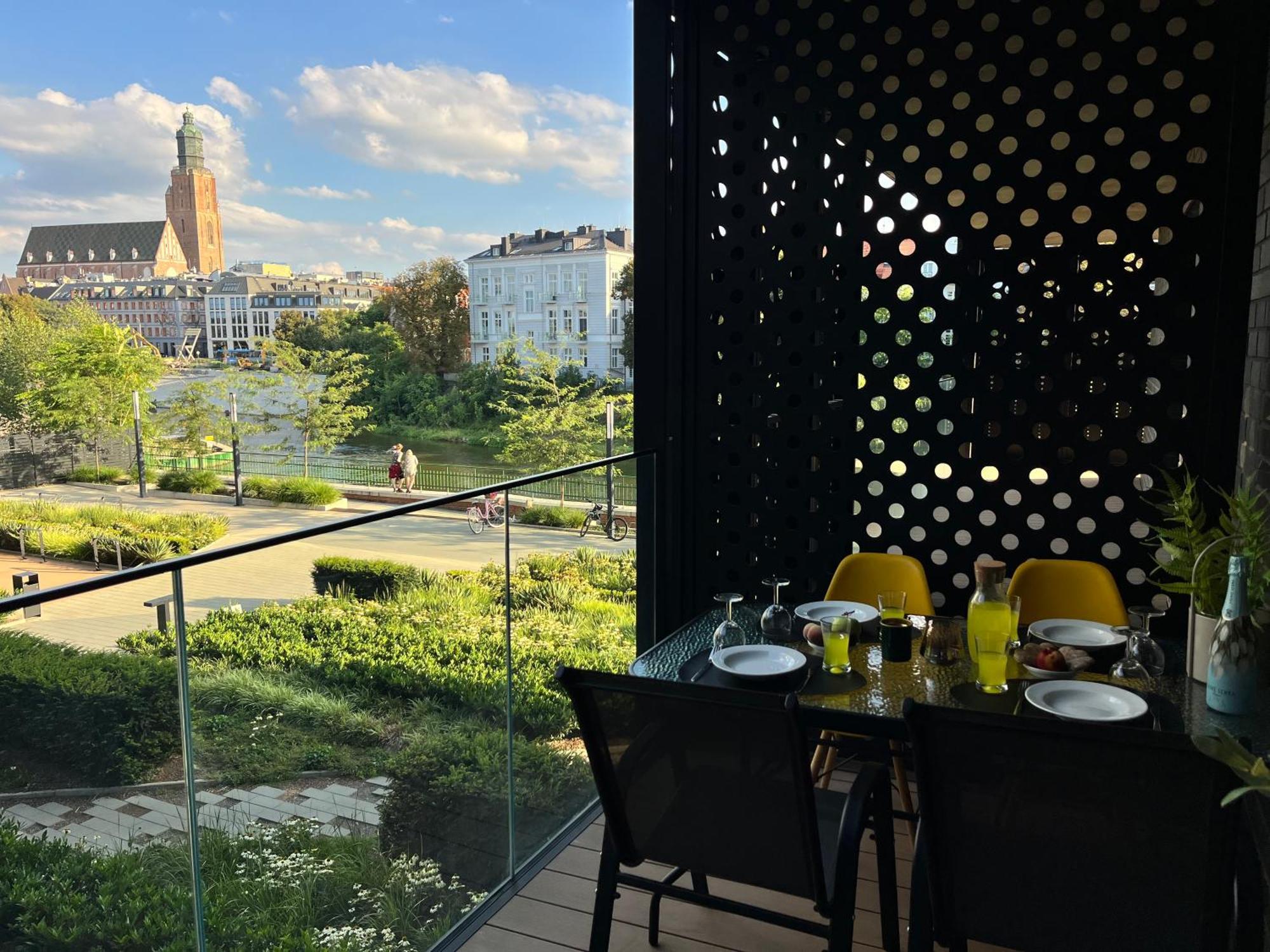 Apartament Z Tarasem I Widokiem Na Rzeke Wroapart-Pl - Apartment With Terrace And River View Wroapart Wroclaw Exterior photo